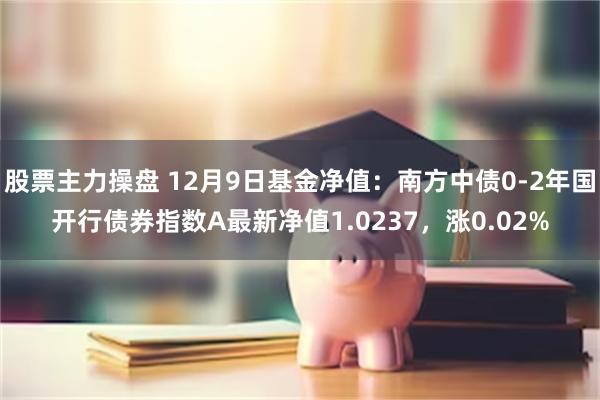 股票主力操盘 12月9日基金净值：南方中债0-2年国开行债券指数A最新净值1.0237，涨0.02%